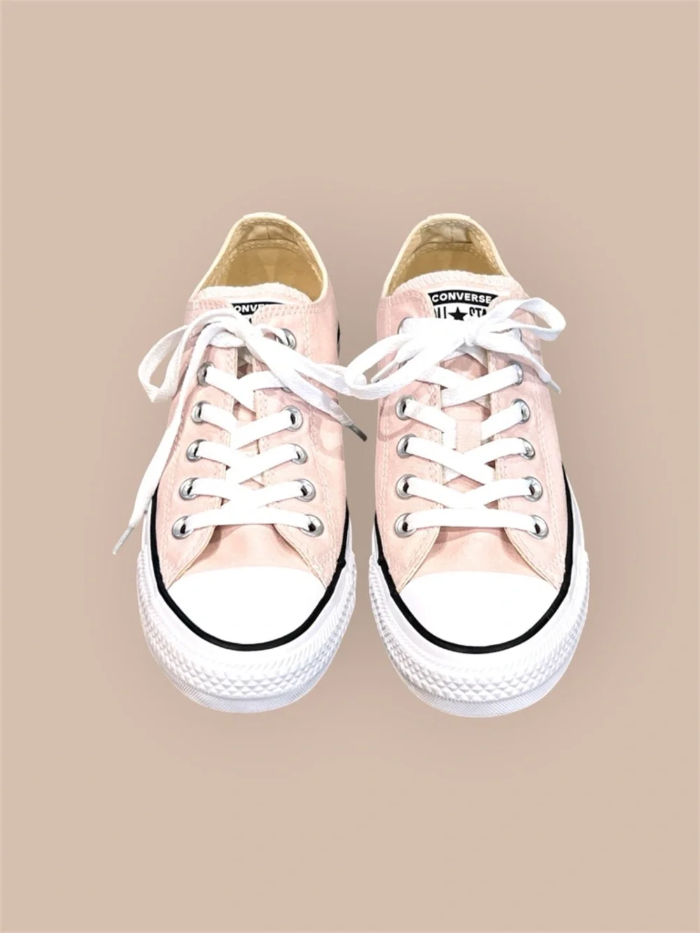 *New* CONVERSE Chuck Taylor All Star OX ‘Barely Rose’ Sneakers Sz W7/M5 - Picture 3 of 7